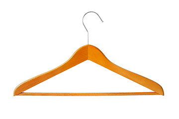 Image showing Wooden hanger