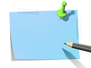 Image showing sticky paper