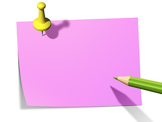 Image showing sticky paper