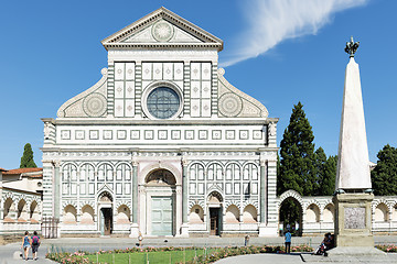 Image showing Santa Maria Novella in Florence