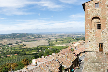 Image showing Landscape Montepulciano