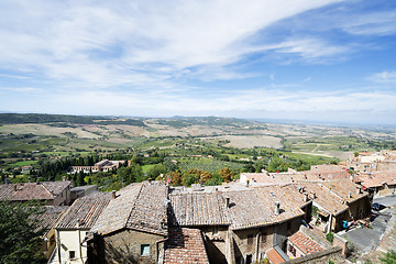 Image showing Landscape Montepulciano