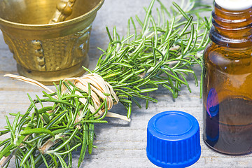 Image showing rosemary with tincture