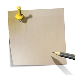 Image showing sticky paper