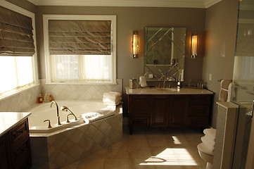 Image showing Modern bath room.