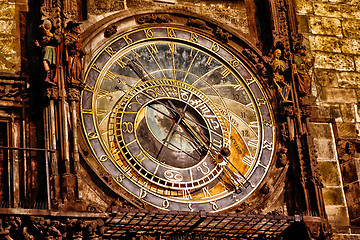 Image showing Astronomical clock in Prague