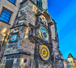 Image showing Astronomical clock in Prague