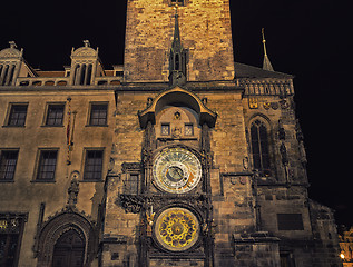 Image showing Astronomical clock in Prague