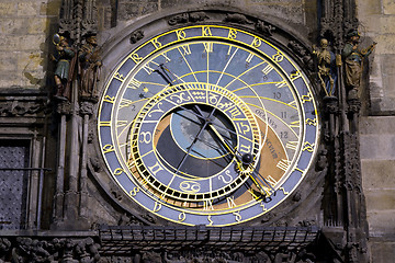 Image showing Astronomical clock in Prague