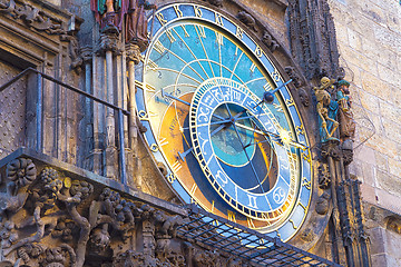 Image showing Astronomical clock in Prague