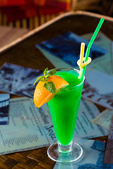 Image showing Alcoholic cocktail 