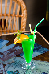 Image showing Alcoholic cocktail 