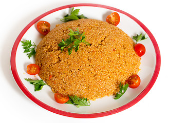 Image showing Turkish bulgur pilaf