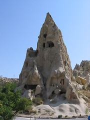 Image showing Mountain with caves