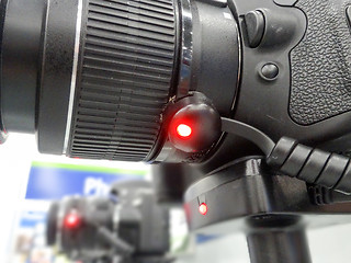 Image showing closeup of dslr cameras on diplay in store