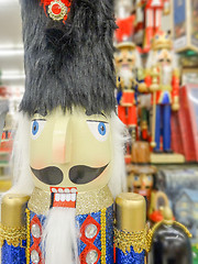 Image showing Traditional Figurine Christmas Nutcracker