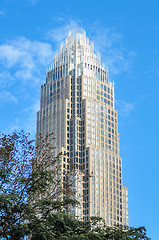 Image showing Skyscraper buildings in Charlotte NC