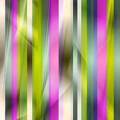 Image showing Colorful striped bright background