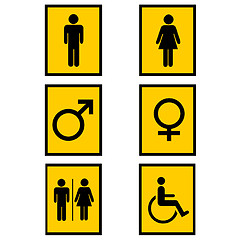 Image showing Gender signs