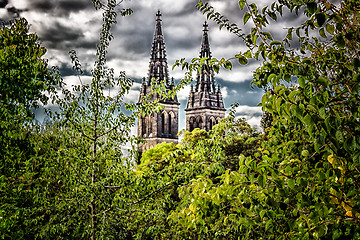 Image showing Basilica of St Peter and St Paul in Vysehrad