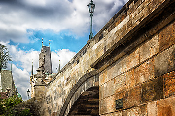 Image showing Charles Bridge in Prague