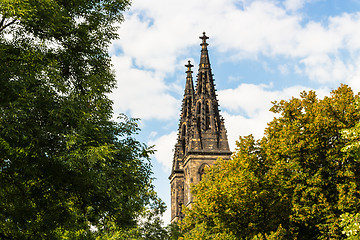 Image showing Basilica of St Peter and St Paul in Vysehrad