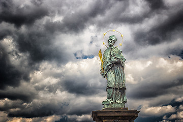 Image showing Charles Bridge in Prague