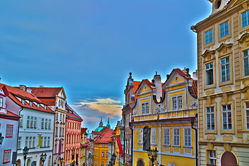 Image showing Mala Strana streets