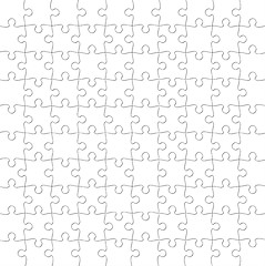 Image showing Empty Puzzle