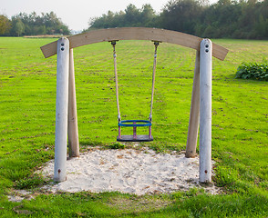 Image showing Swing in a park