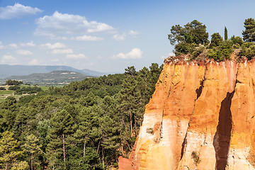 Image showing Roussillon ochres