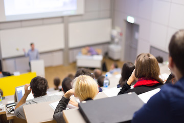 Image showing Lecture at university.