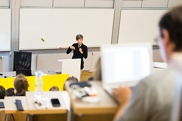 Image showing Lecture at university.