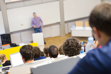 Image showing Lecture at university.