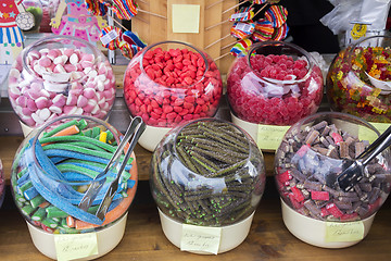 Image showing Assortment of colorful candies