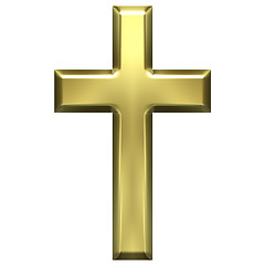 Image showing Golden Cross