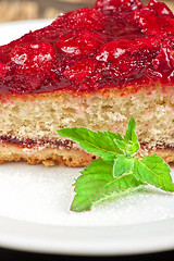 Image showing cake with berry's