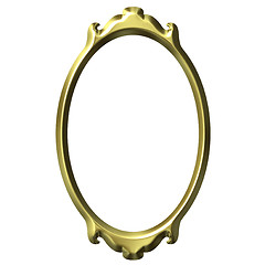 Image showing Golden Frame