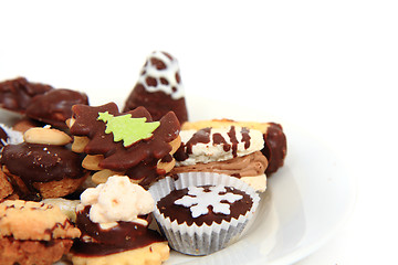 Image showing traditional czech christmas cookies 