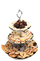 Image showing traditional czech christmas cookies 