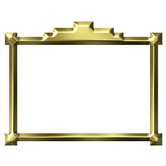 Image showing Golden Frame