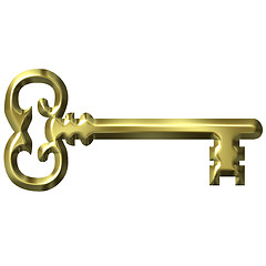 Image showing Golden Key