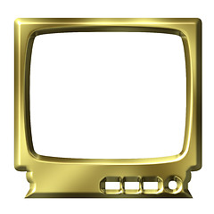 Image showing Golden TV