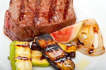 Image showing grilled beef filet mignon