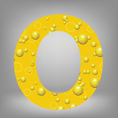 Image showing beer letter O