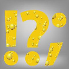 Image showing beer question mark