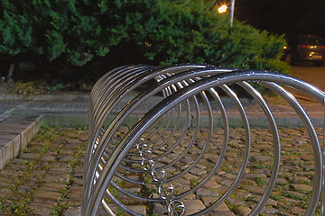 Image showing Prague Bicycle rests