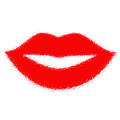 Image showing Hot Lips Print