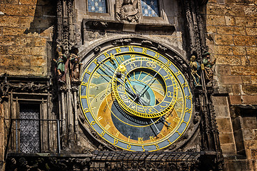 Image showing Astronomical clock in Prague