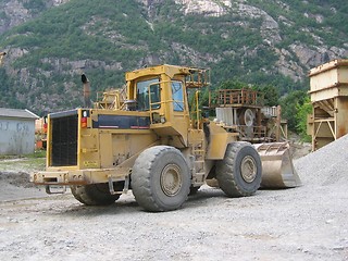 Image showing Truck at a quarry